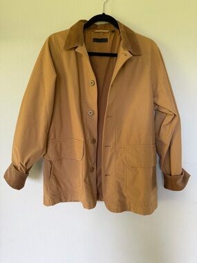 Uniqlo Classic Barn Jacket in Camel Tan